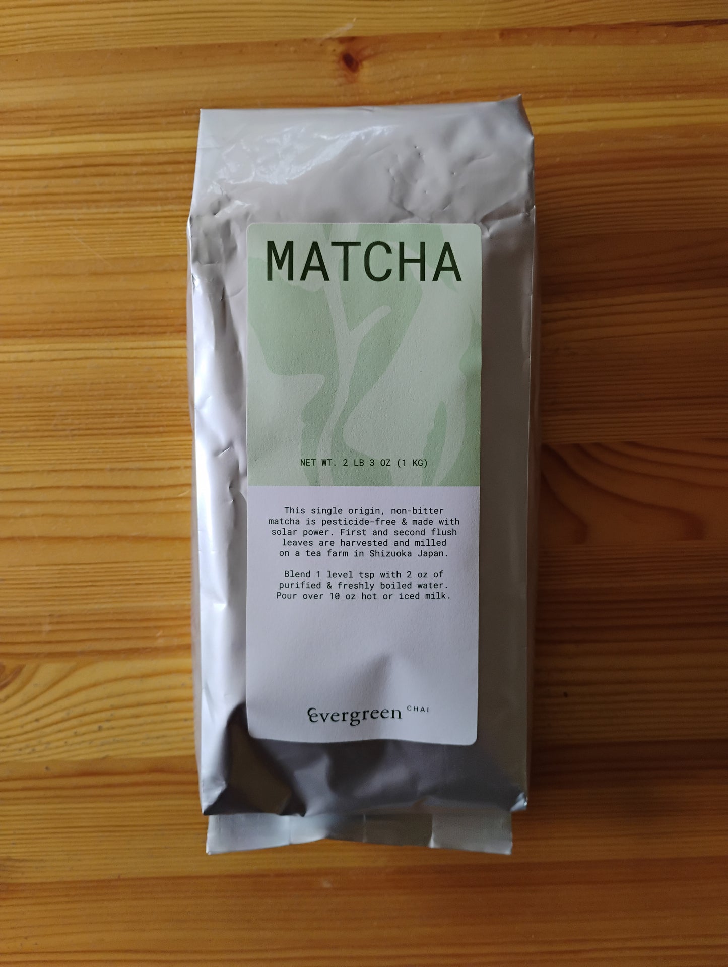 1kg matcha from Japan