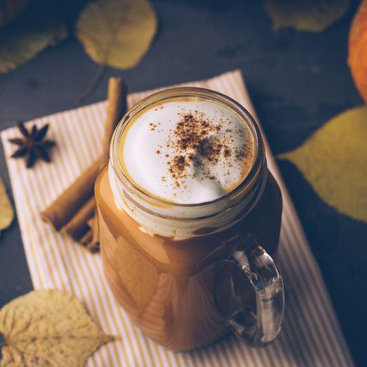 pumpkin chai frappe