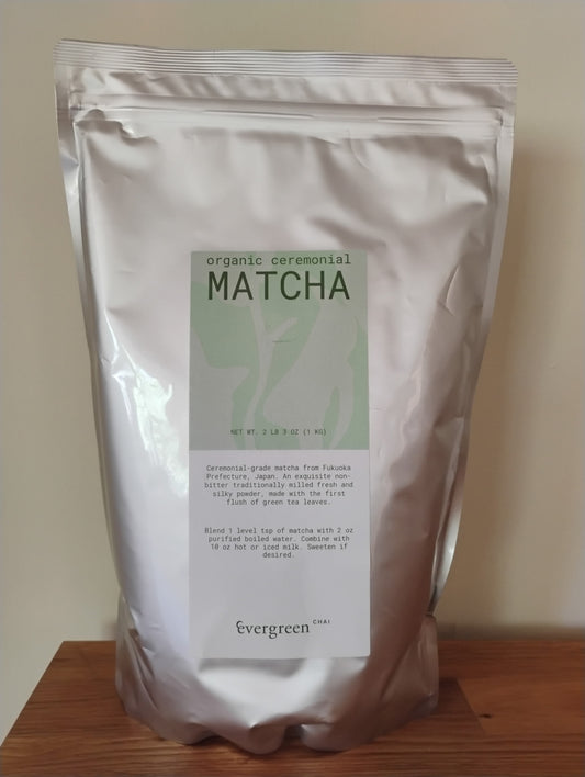 1kg ceremonial grade matcha from Japan